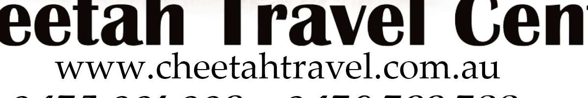Cheetah Travel Centre Banner