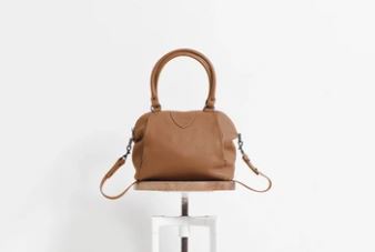 STATUS ANXIETY WOMENS FORCE OF BEING LEATHER BAG - TAN