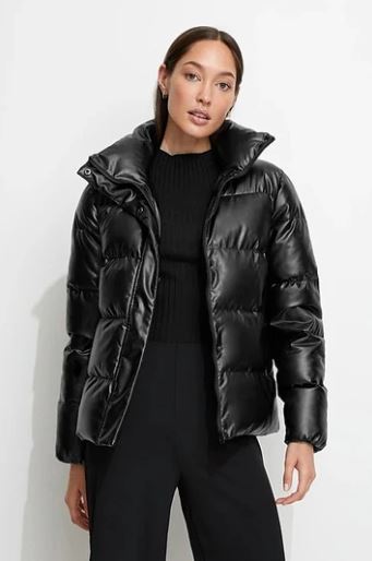 PRE ORDER SPECIAL PRICE UNREAL FUR WOMENS MAJOR TOM PUFFER JACKET - BLACK
