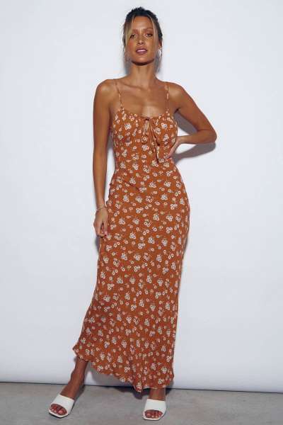 SUNDAYS THE LABEL WOMENS HONOLULU DRESS - AMBER DAISY