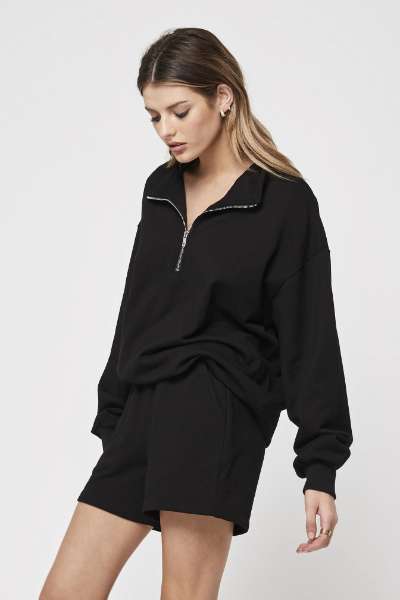 ROZALIA RUSSIAN X ATOIR WOMENS THE PULLOVER - BLACK