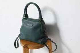 STATUS ANXIETY WOMENS LAST MOUNTAINS LEATHER BAG GREEN