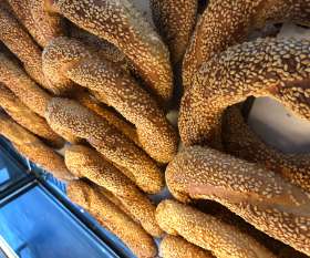 simit at Middle Eastern cuisine in Auburn