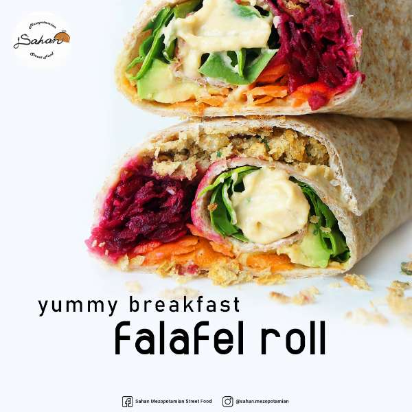 The Perfect Vegan Falafel Wraps