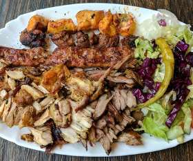 Best kebab mix plate in Auburn - Sahan Mezopotamian