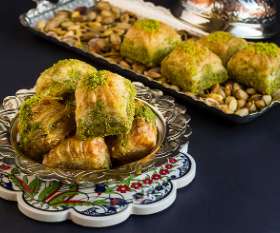 Sweet baklava pastry in Auburn
