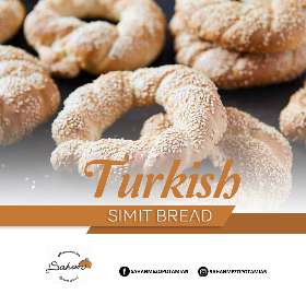 Authentic Turkish breakfast with Simit bread - Sahan Mezopotamian Auburn