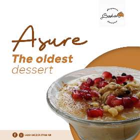 The Oldest Turkish Dessert Asure from Sahan Mezopotamian, Auburn