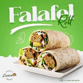Falafel Roll by Sahan Mezopotamian, Auburn