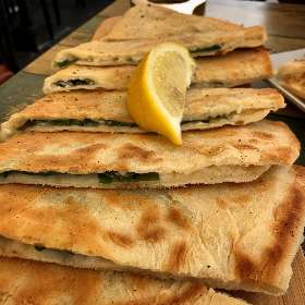 Best Cheese & Spinach Gozleme from Sahan Mezopotamian Street Food, Auburn
