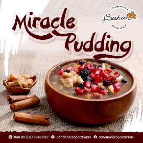 Get this Asure only at Sahan Mezopotamian Street Food, Auburn