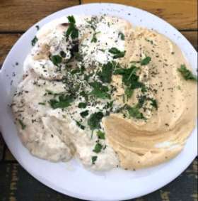 Eat delicious Homous and you'll feel the love