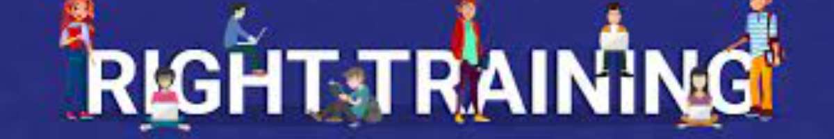 Right Training Courses Banner