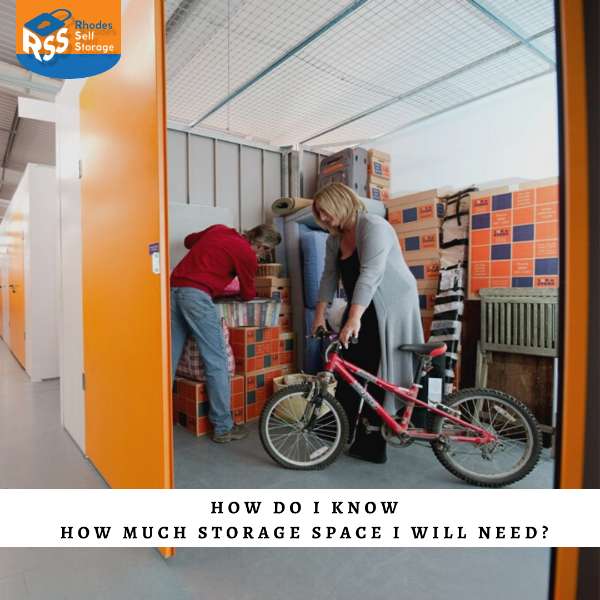 How do I know how much storage space I will need?
