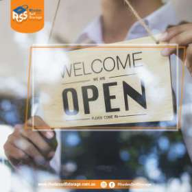 Are you starting to re-open your business?