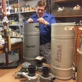 Beam Ducted Central Vacuum