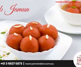 Indian Sweet Gulab Jamun - The Best Indian Food South Yarra