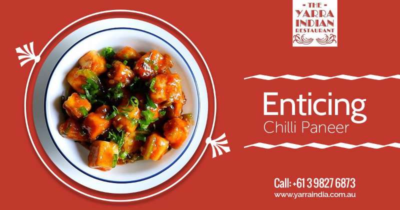 Enticing Chilli Paneer