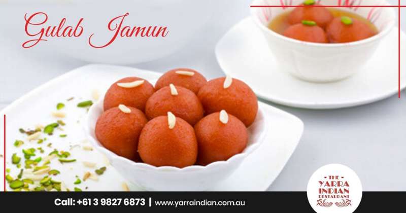 Taste Our Tasty Indian Sweet, Gulab Jamun!