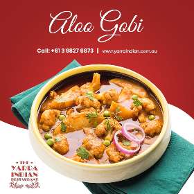 Savoury Aloo Gobi in South Yarra