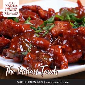 Chili Chicken Dry by The Yarra Indian Restaurant