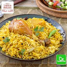 Biryani with Chicken by Yarra Indian Restaurant, South Yarra