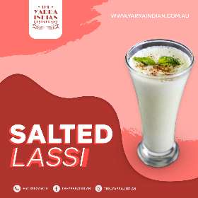 Refreshing Salted Lassi by Yarra Indian Restaurant, South Yarra