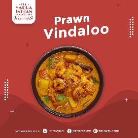 Mouth Watering Prawn Vindaloo from The Yarra Indian Restaurant, South Yarra