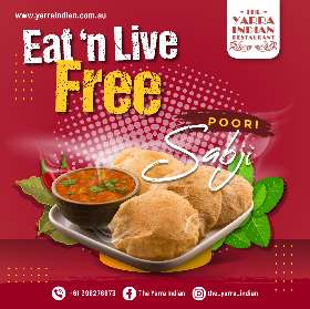 Best Poori Sabji by The Yarra Indian Restaurant, South Yarra