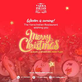 Christmas 2021 with The Yarra Indian Restaurant 