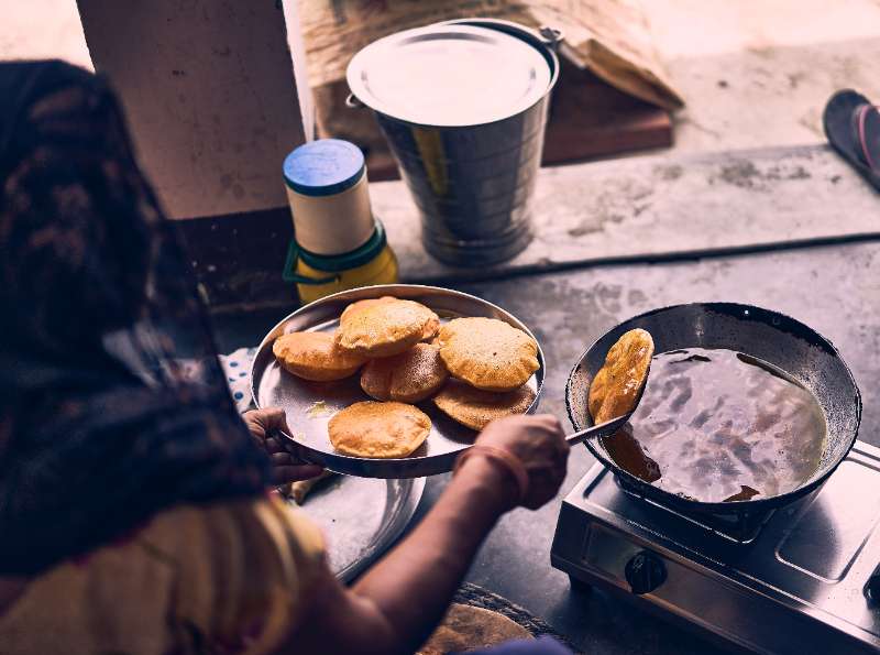 A Traditional Indian Dish Recipe: Poori Sabji
