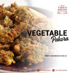 Enjoy our delicious snack, Pakora.