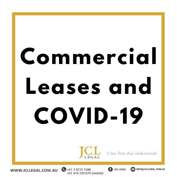 Commercial Leases and COVID-19