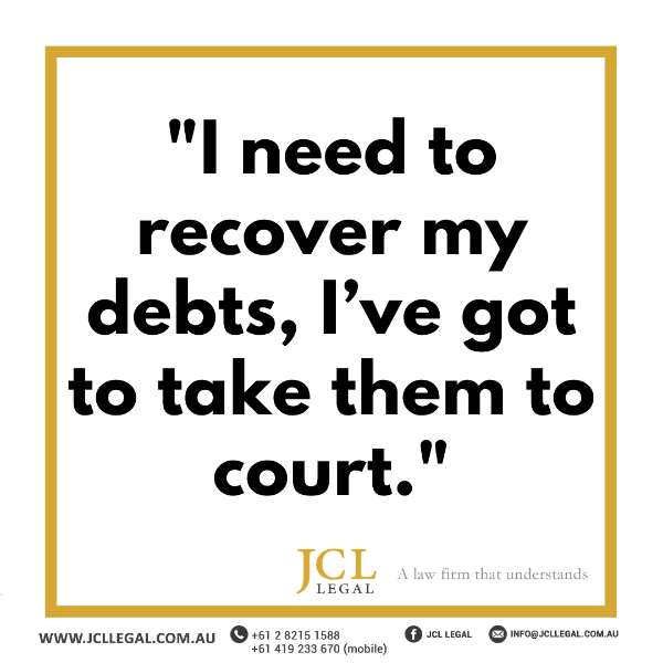 Recovering My Debts