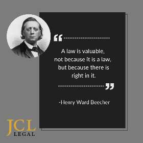 A law is valuable | JCL Legal
