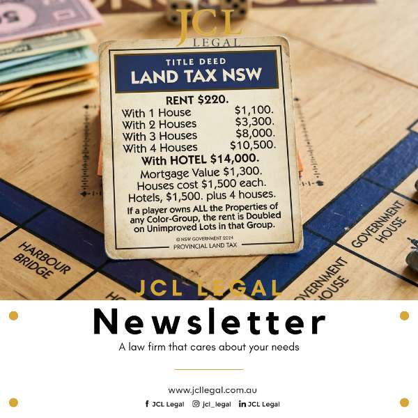 NSW Land Tax Update – Rates, Foreign Person Rules and How Land Values Are Assessed