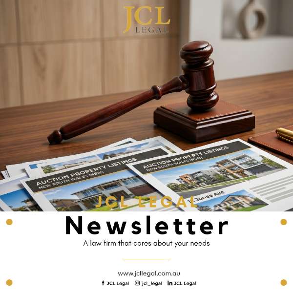 Sale of Residential Property by Auction in New South Wales: Legal Framework and Key Obligations