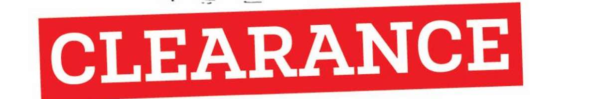 Clearance Cricket Store Banner