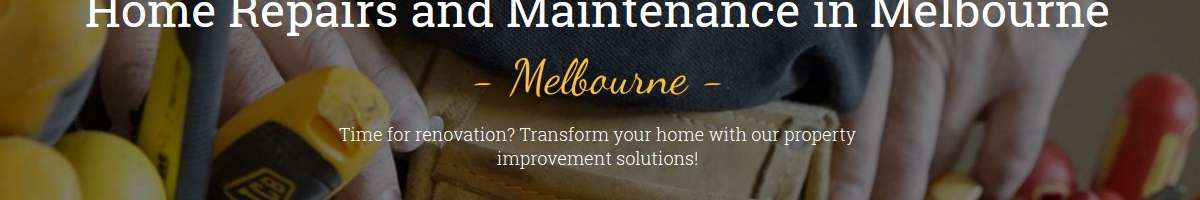 Paul's Handyman Melbourne Banner