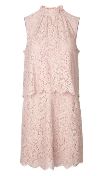 Rosemunde Lace Double Layer Dress