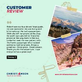 Christianson Tours Review - Best Grand Canyon Bus Tour