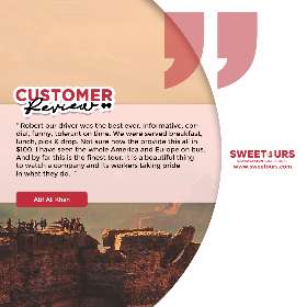 Sweetours Review - Best Grand Canyon Bus Tours