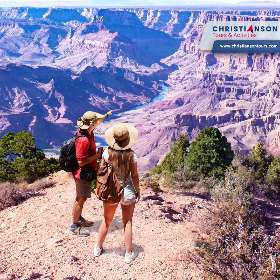 See The Most Beautiful Sky View in Grand Canyon with Christianson Tours! 