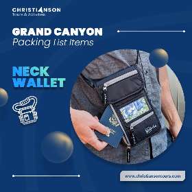 Packing List Items When Visiting Grand Canyon - 4 | Christianson Tours