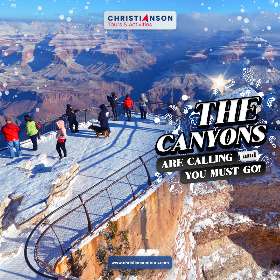 Quotes - The Canyons are Calling and You Must Go - Grand Canyon | Christianson Tours 