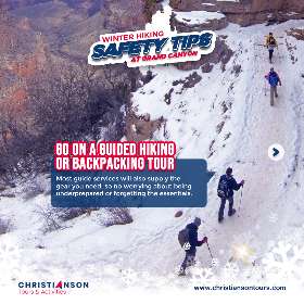 Event to do - Christianson Tours - Winter Hiking Safety Tips at Grand Canyon - Grand Canyon Tours 3