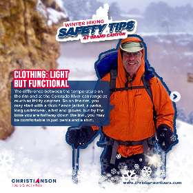 Event to do - Christianson Tours - Winter Hiking Safety Tips at Grand Canyon - Grand Canyon Tours 2