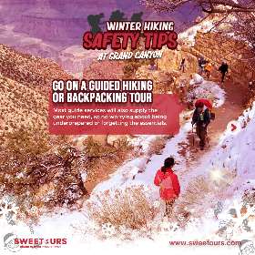 Event to do - Sweetours - Winter Hiking Safety Tips at Grand Canyon - Grand Canyon Tours 3