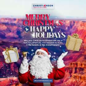 Merry Christmas & Happy Holidays from Christianson Tours | Christianson Tours