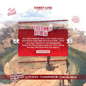 Customer review - Sweetours - Grand Canyon and Hoover Dam Tours - Grand Canyon | Sweetours Grand Canyon